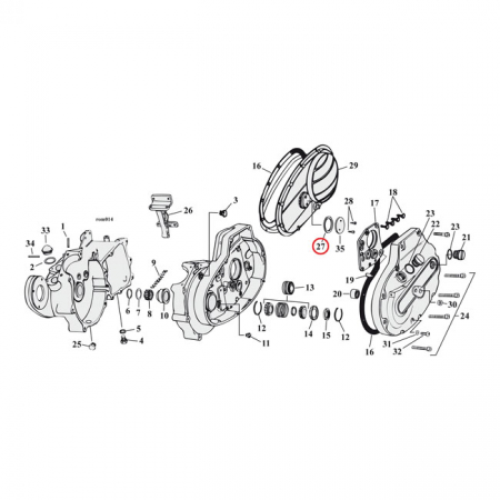 COMETIC, GASKET INSPECTION COVER. .060" AFM