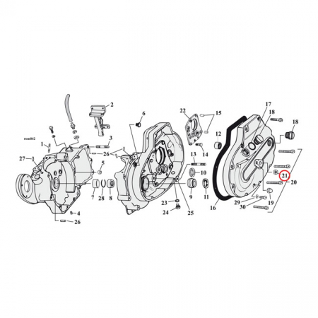 COMETIC OIL SEAL, TRANSM. SHIFTER SHAFT / CLUTCH RELEASE