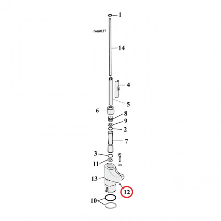 COMETIC, O-RING TAPPET GUIDE / ROCKER / OIL PUMP