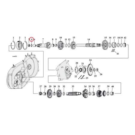 COMETIC, O-RING CLUTCH GEAR