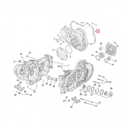 COMETIC GASKETS, PRIMARY COVER