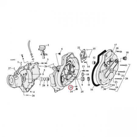 COMETIC, O-RING DRAIN/DIPSTICK & OIL PUMP PLUGS