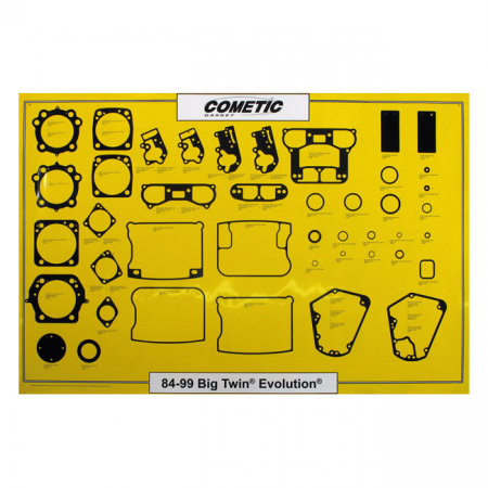 COMETIC, 84-99 BIG TWIN GASKET BOARD