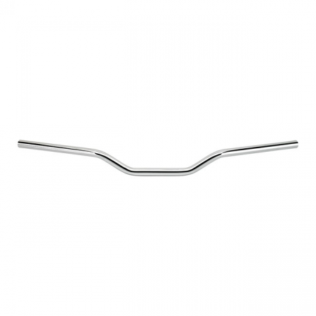 BILTWELL 7/8" TRACKER MID HANDLEBAR, CHROME