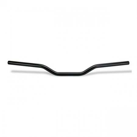 BILTWELL, 1" TRACKER MID HANDLEBAR. BLACK