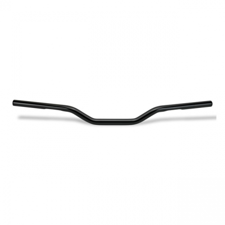 BILTWELL 1" TRACKER MID HANDLEBAR BLACK, TUV APPR