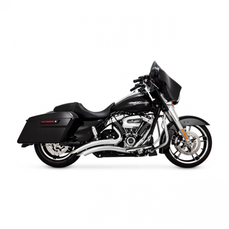 VANCE & HINES, 2-1/2" BIG RADIUS 2-2 EXHAUST. CHROME