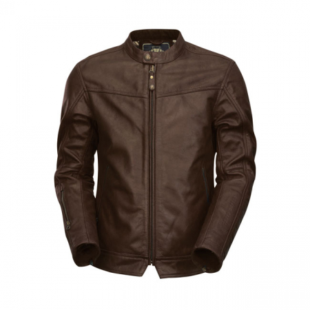 RSD LEATHER JACKET WALKER BROWN