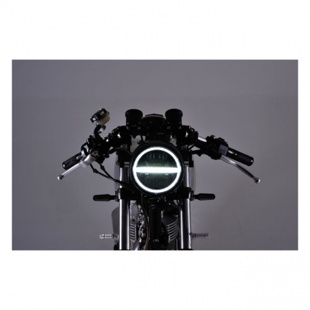 DAYTONA, NEO VINTAGE LED HEADLAMP. BLACK