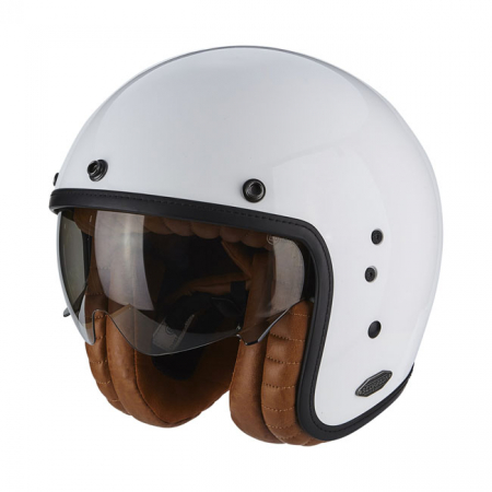 SCORPION BELFAST JET HELMET LUXE WHITE