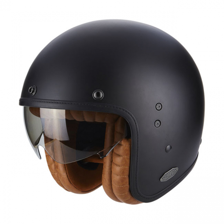 SCORPION BELFAST JET HELMET LUXE MATTE BLACK