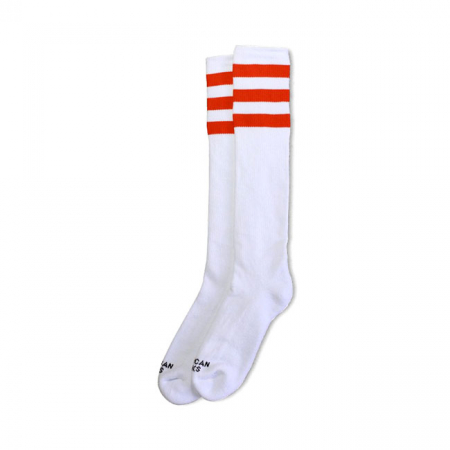 AMERICAN SOCKS KNEE HIGH ORANGE COUNTY, 19 INCH