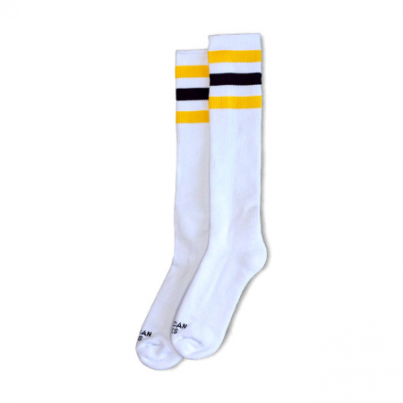 AMERICAN SOCKS KNEE HIGH CALIFORNIA, TRIPLE STRIP