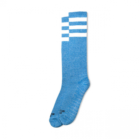 AMERICAN SOCKS KNEE HIGH BLUE NOISE, TRIPLE W