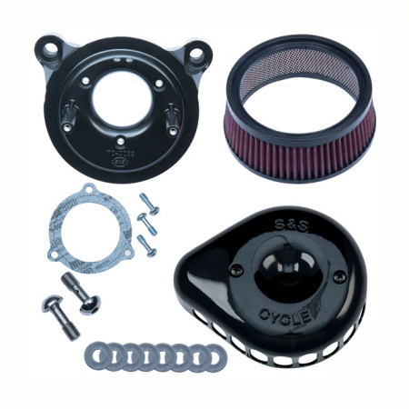 S&S MINI TEARDROP STEALTH AIR CLEANER KIT