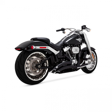 VANCE & HINES, 2-1/2" BIG RADIUS 2-2 EXHAUST. BLACK