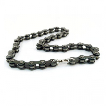 AMIGAZ BLACK BIKE CHAIN CHOKER 18"