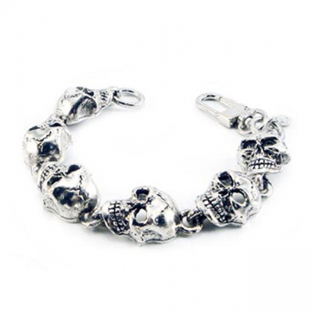 AMIGAZ MONSTER SKULL CHAIN BRACELET 8,5"