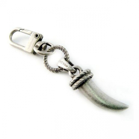 AMIGAZ SABER TOOTH HACK CLIP-ON KEY CHAIN