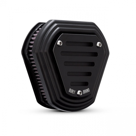 BURLY, HEX AIR CLEANER KIT. BLACK