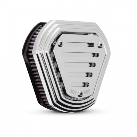 BURLY, HEX AIR CLEANER KIT. CHROME