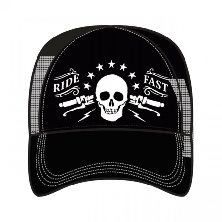 LT, MEN'S TRUCKER HAT RIDE FAST