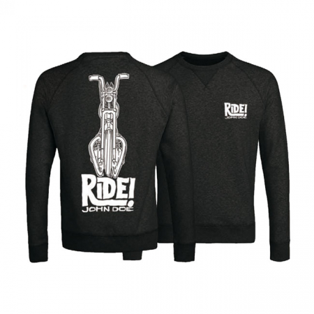 JOHN DOE SWEATER RIDE BLACK