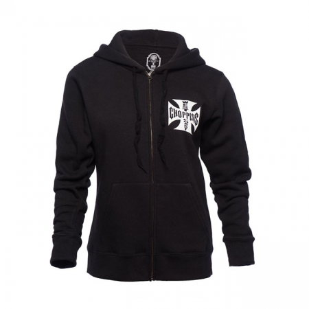 WCC OG CLASSIC ZIP HOODIE LADIES BLACK