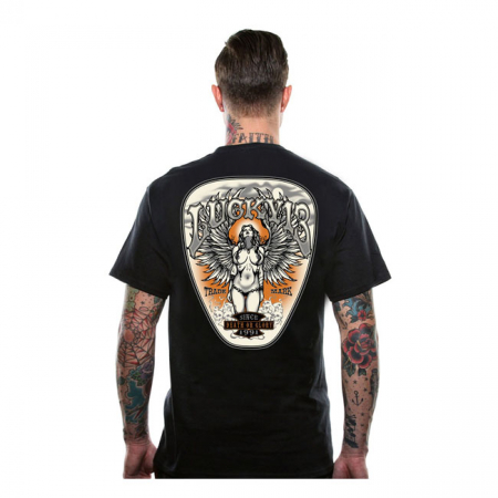 LUCKY 13 EVILYN T-SHIRT BLACK