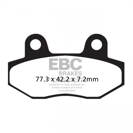 EBC DOUBLE-H SINTERED BRAKE PADS