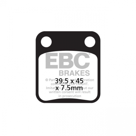 EBC CARBON X / TT SERIES BRAKE PADS