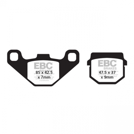 EBC DOUBLE-H SINTERED BRAKE PADS