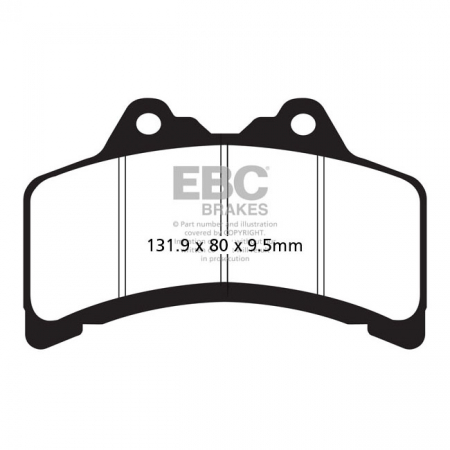 EBC ORGANIC BRAKE PADS