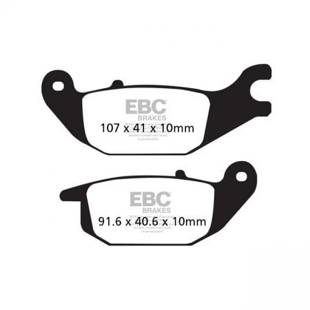 EBC DOUBLE-H SINTERED BRAKE PADS