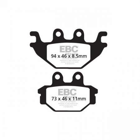 EBC ORGANIC BRAKE PADS