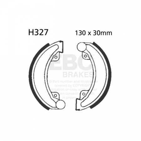 EBC PLAIN BRAKE SHOES