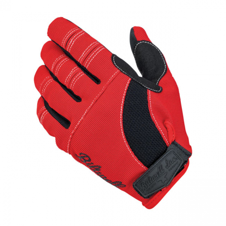 BILTWELL MOTO GLOVES RED/BLACK/WHITE