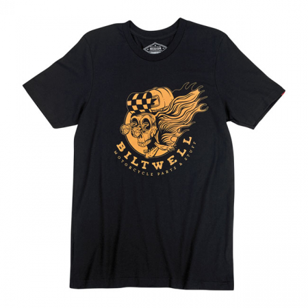 BILTWELL EYEBALLS T-SHIRT BLACK