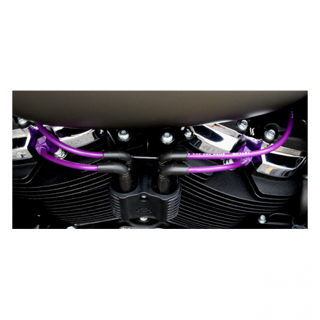 TAYLOR, 8MM PRO WIRE SPARK PLUG WIRE SET. PURPLE