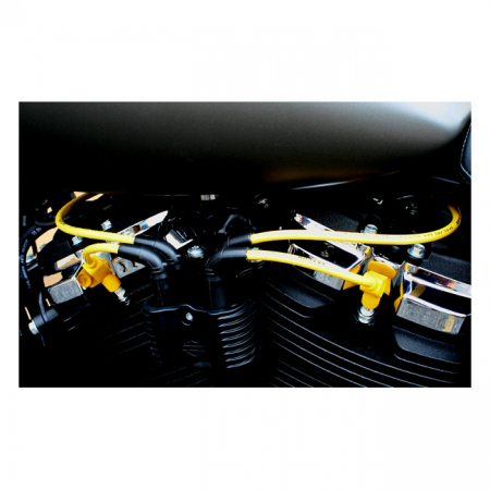 TAYLOR, 8MM PRO WIRE SPARK PLUG WIRE SET. YELLOW