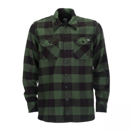 DICKIES SACRAMENTO SHIRT PINE GREEN