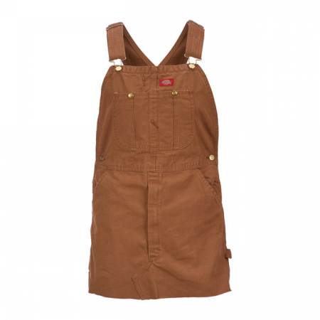 DICKIES HOPEWELL DENIM BIB DRESS