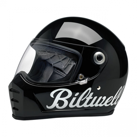 BILTWELL LANE SPLITTER HELMET GLOSS BLACK