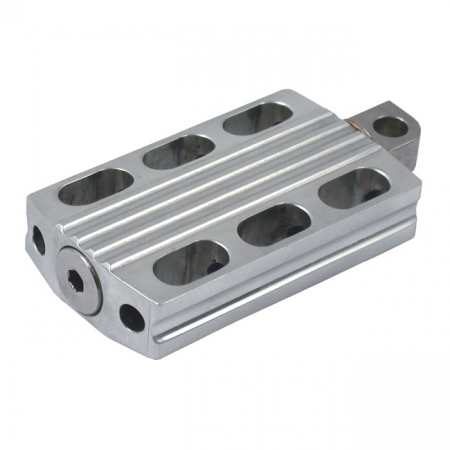 DIPPERT, ALUMINUM KICK PEDAL. POLISHED