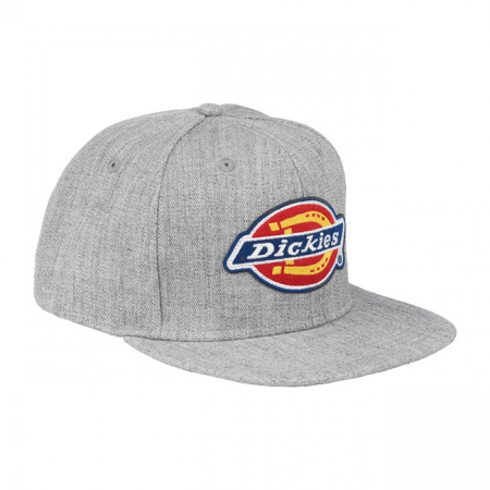 DICKIES MULDOON 5 PANEL SNAPBACK GREY MELANGE