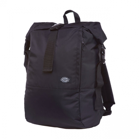 DICKIES DUNMORE LARGE ROLL TOP RUCKSACK BLACK