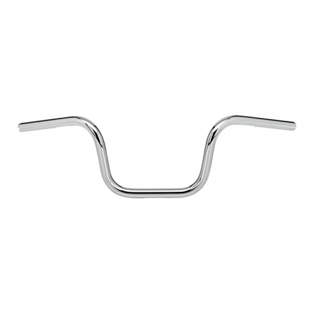 BILTWELL 1" CHUMPS HANDLEBAR 8" RISE CHROME, TUV APPR.