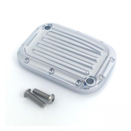 COVINGTONS CLUTCH MASTER CYLINDER COVER DIMPLED CHROME