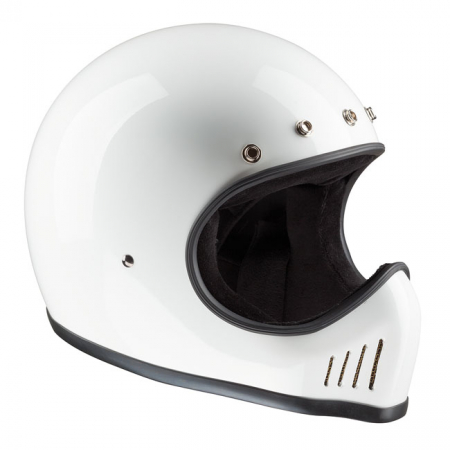 BANDIT HISTORIC MOTOCROSS HELMET WHITE