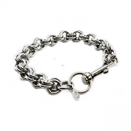 AMIGAZ DOUBLE RING CHAIN BRACELET